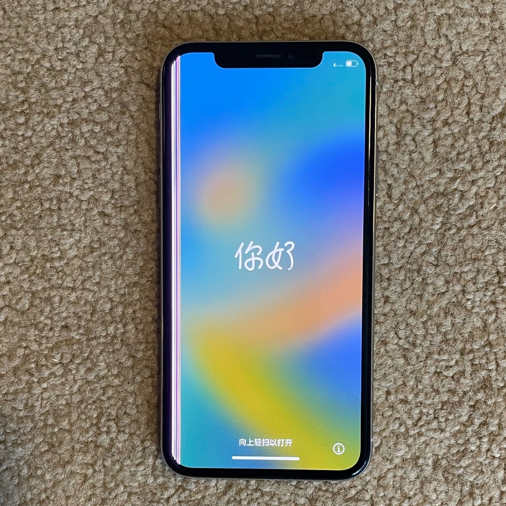 Apple iPhone X - 128GB - White (Verizon)